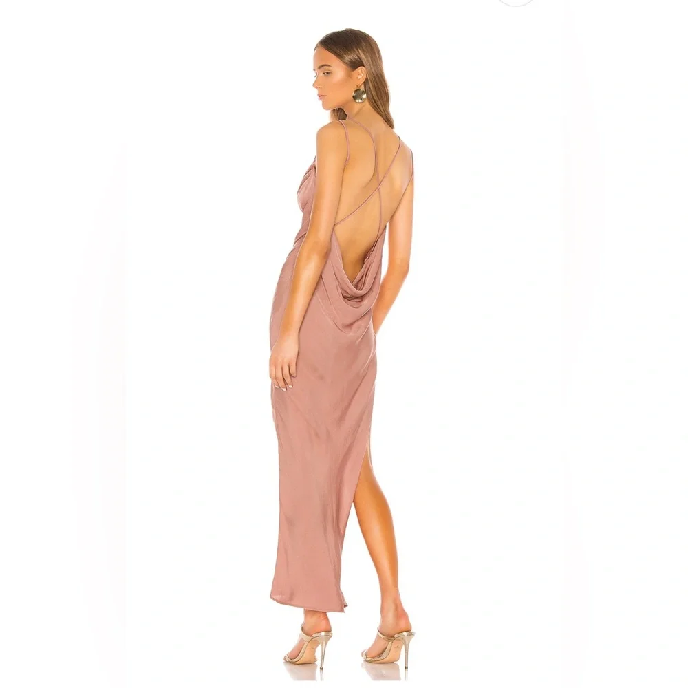 Michael Costello X REVOLVE | Braxton Dress in Rose - Picture 2 of 5